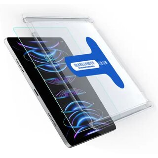 1x 9H Panzerhartglas fr iPad Air 3 10.5 3D KLAR Displayglas Schutzglas Displayschutz ECHTES Tempered Panzerglas Montagehilfe