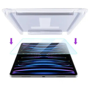 3x 9H Panzerhartglas fr iPad Pro 10.5 3D KLAR Displayglas Schutzglas Displayschutz ECHTES Tempered Panzerglas Montagehilfe