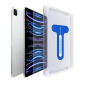 6x 9H Panzerhartglas für iPad Air 10.9 3D KLAR Displayglas Schutzglas Displayschutz ECHTES Tempered Panzerglas Montagehilfe