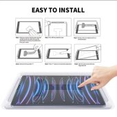 1x 9H Panzerhartglas für  iPad Pro 11 10.9 (2018-2019-2020-2021-2022) 3D KLAR Displayglas Schutzglas Displayschutz ECHTES Tempered Panzerglas Montagehilfe