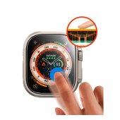 1x 9H Panzerglas für Apple Watch Ultra 49mm HD KLAR mit Montagehilfe Schutzglas Displayschutz Schutzfolie echtes Tempered Glass Screen Protector