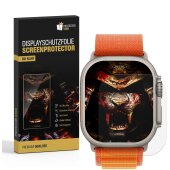 4x Displayschutzfolie für Apple Watch Ultra 49mm PREMIUM Displayschutz Schutzfolie 3D KLAR Folie #1
