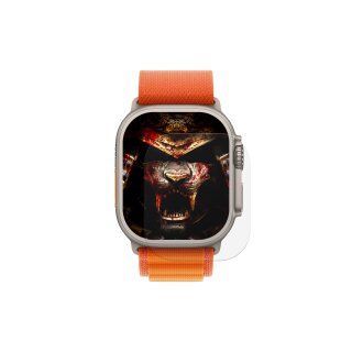 1x 9H Panzerhartglas für Apple Watch Ultra 2 49mm 3D KLAR Displayschutz Hartglas Schutzglas Displayglas Echtglas Tempered Panzerglas Glasfolie Sicherheitsglas
