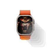 6x 9H Panzerhartglas für Apple Watch Ultra 2 49mm 3D KLAR Displayschutz Hartglas Schutzglas Displayglas Echtglas Tempered Panzerglas Glasfolie Sicherheitsglas