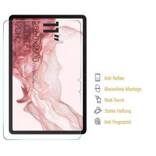 3x Displayschutzfolie fr Samsung Galaxy Tab S9 FULL COVER PREMIUM MATT ENTSPIEGELT Displayschutz Schutzfolie Folie