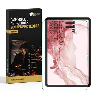 2x Flexibles Nano-Glass fr Samsung Galaxy Tab S9 3D KLAR Panzerglas Schutzglas Displayschutz Schutzfolie ANTI-SHOCK/ ANTI-KRATZ/ ANTI-BRUCH/ ANTI-SCHMUTZ