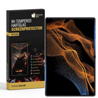 5x 9H Panzerhartglas für Samsung Galaxy Tab S9 Ultra 3D KLAR Displayschutz Panzerglas Echtes Tempered Panzerglasfolie Schutzglas Panzerfolie Schutzfolie