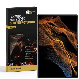 2x 9H Panzernanoglas für Samsung Galaxy Tab S9 Ultra 3D KLAR Displayschutz Schutzglas Panzerglas Schutzfolie Panzerfolie ANTI-SHOK ANTI-BRUCH-ANTI-STOß