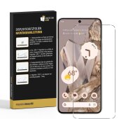 5x Flexibles 9H Panzerglas für Google Pixel 8 HD KLAR Displayschutz Schutzfolie Schutzglas Panzerfolie Screen-Protector Anti-Shock Anti-Bruch Anti-Stoß Anti-Schmutz