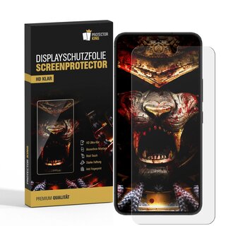 2x Displayschutzfolie fr Samsung Galaxy A53 3D KLAR FULL COVER PREMIUM Displayschutz Schutzfolie Folie