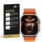 2x Flexibles Nano-Glass für Apple Watch Ultra 2 49mm 3D KLAR Displayschutz Schutzfolie Panzerglas Panzerglasfolie schutzglas