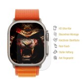 2x Hydrogel-Glass für Apple Watch Ultra 2 49mm Selbstheilend für Micro Kratzer 3D KLAR Panzerfolie Displayschutz Schutzfolie Screen-Protector