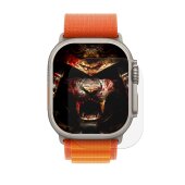 2x Hydrogel-Glass für Apple Watch Ultra 2 49mm Selbstheilend für Micro Kratzer 3D KLAR Panzerfolie Displayschutz Schutzfolie Screen-Protector