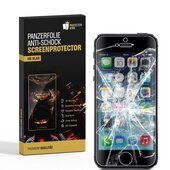 2x Panzerfolie fr iPhone 5 5S 5C 5SE ANTI-SCHOCK...