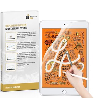 4x Paperfeel Schutzfolie fr iPad Mini 4 Displayschutz Schreiben Malen Skizzieren ANTI-REFLEX MATT ENTSPIEGELT