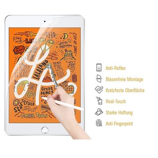 3x Paperfeel Schutzfolie fr iPad Mini 5 (2019) Schreiben Malen Skizzieren Displayschutz  ANTI-REFLEX MATT ENTSPIEGELT