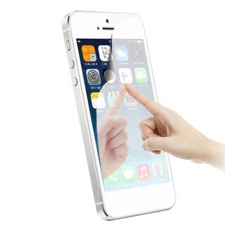 2x Spiegelfolie Mirror Displayschutzfolie Schutzfolie fr iPhone 5 5S 5SE 5C KLAR