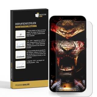 3x FULL COVER Displayschutzfolie fr iPhone 14 Pro Max PREMIUM MATT ENTSPIEGELT Displayschutz Schutzfolie Folie