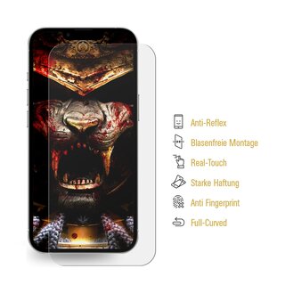 3x FULL COVER Displayschutzfolie fr iPhone 14 Pro Max PREMIUM MATT ENTSPIEGELT Displayschutz Schutzfolie Folie