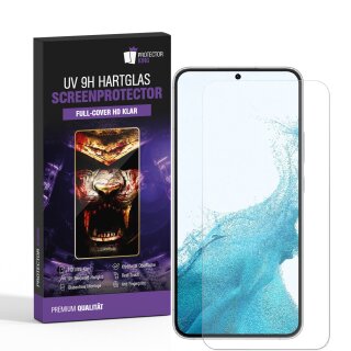5x UV-Liquid 9H Panzerglas für Samsung Galaxy S23 3D KLAR echtes Tempered Panzerhartglas Schutzglas Displayschutz Panzerfolie Schutzfolie Screen Protector