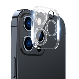 3x Kamera 9H Panzerhartglas für iPhone 15 Pro 3D KLAR ECHTES TEMPERED Panzerglas Kameraglas Kamerhartglas Kameraschutzglas