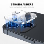3x Kamera 9H Panzerhartglas für iPhone 13 Mini 3D KLAR ECHTES TEMPERED Panzerglas Kameraglas Kamerhartglas Kameraschutzglas