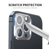 3x Kamera 9H Panzerhartglas für iPhone 13 Pro Max 3D KLAR ECHTES TEMPERED Panzerglas Kameraglas Kamerhartglas Kameraschutzglas