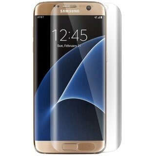6x Displayfolie fr Samsung Galaxy S7 Edge FULL COVER Displayschutzfolie HD KLAR