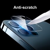 5x Kamera 9H Panzerhartglas für iPhone 12 Pro 3D KLAR ECHTES TEMPERED Panzerglas Kameraglas Kamerhartglas Kameraschutzglas