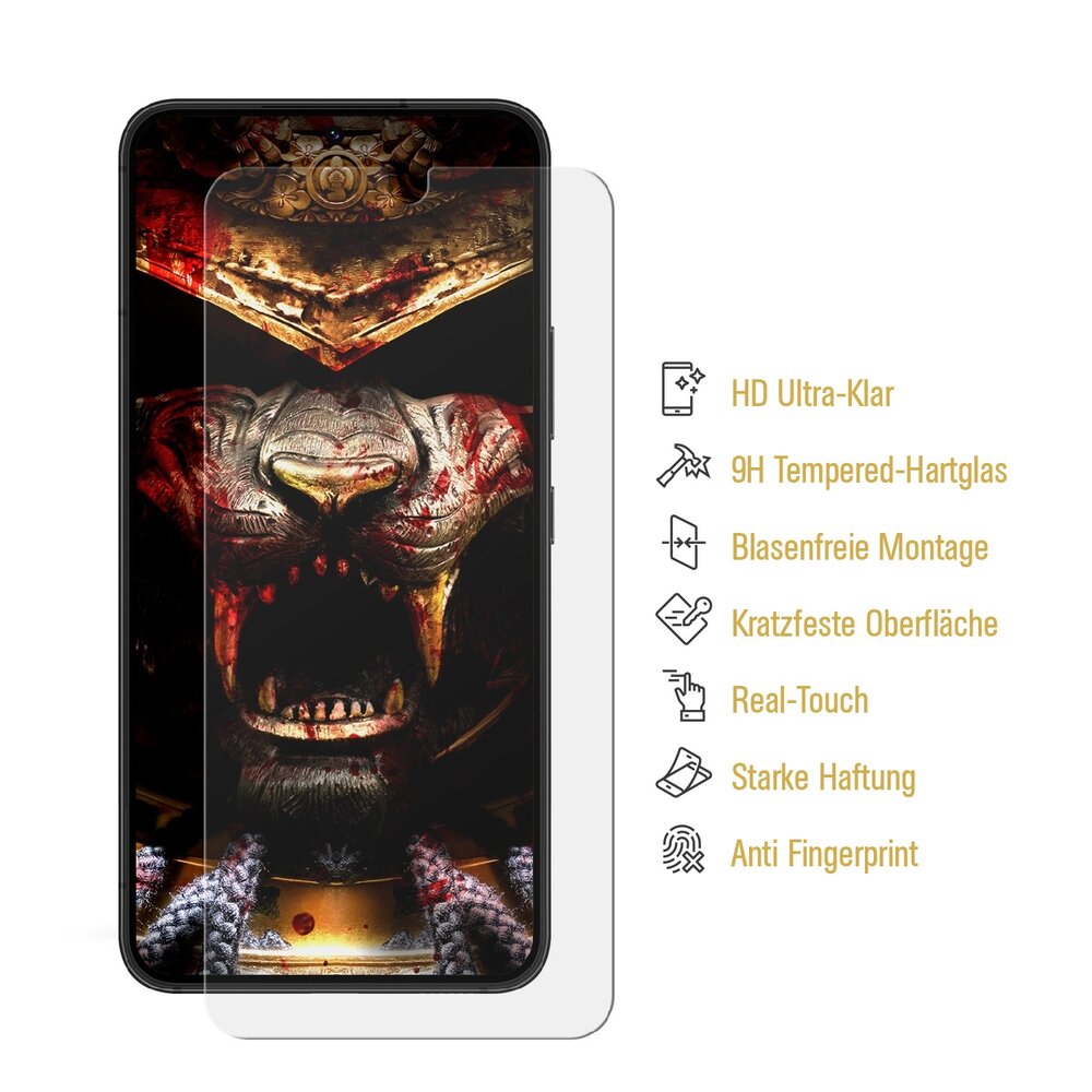 2x 9H Panzerhartglas für Samsung Galaxy S24 Plus 3D KLAR Displayschut, 6,99  €