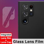 1x Kamera 9H Panzerhartglas für Samsung Galaxy S22 Ultra 3D KLAR ECHTES TEMPERED Panzerglas Kameraglas Kamerhartglas Kameraschutzglas Schutzglas Schutzfolie Panzerfolie