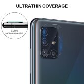 4x Kamera 9H Panzerhartglas für Samsung Galaxy A51 3D KLAR ECHTES TEMPERED Panzerglas Kameraglas Kamerhartglas Kameraschutzglas Schutzglas Schutzfolie Panzerfolie