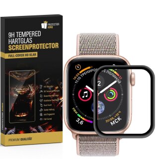 1x 9H Panzerglas für Apple Watch 1/ 2/ 3 38mm FULL CURVED Displayschutz Panzerfolie Schutzfolie Hartglas Schutzglas Displayglas Tempered Glasfolie Sicherheitsglas Echtglas