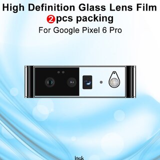 2x Kamera 9H Panzerhartglas fr Google Pixel 6 Pro 3D KLAR ECHTES TEMPERED Panzerglas Kameraglas Kamerhartglas Kameraschutzglas Schutzglas Schutzfolie Panzerfolie