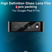 6x Kamera 9H Panzerhartglas für Google Pixel 6 Pro 3D KLAR ECHTES TEMPERED Panzerglas Kameraglas Kamerhartglas Kameraschutzglas Schutzglas Schutzfolie Panzerfolie
