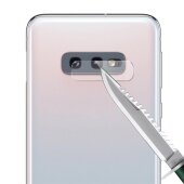 3x Kamera 9H Panzerhartglas für Samsung Galaxy S10e 3D KLAR ECHTES TEMPERED Panzerglas Kameraglas Kamerhartglas Kameraschutzglas Schutzglas Schutzfolie Panzerfolie
