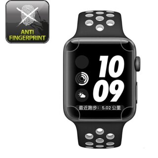 3x Displayschutzfolie fr Apple Watch 2 & 3 42mm FULL COVER Displayfolie MATT