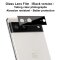 1x Kamera 9H Panzerhartglas für Google Pixel 6a 3D KLAR Schwarzes ECHTES TEMPERED Panzerglas Kameraglas Kamerhartglas Kameraschutzglas Schutzglas Schutzfolie Panzerfolie
