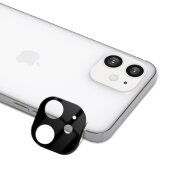 1x Kamera 9H Panzerhartglas für iPhone 12 Mini 3D KLAR Schwarzes ECHTES TEMPERED Panzerglas Kameraglas Kamerhartglas Kameraschutzglas Schutzglas Schutzfolie Panzerfolie