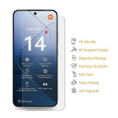 5x 9H Panzerhartglas für Xiaomi 14 3D KLAR Displayschutz Schutzglas Schuzfolie ECHTES TEMPERED Panzerglas Screen Protector