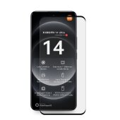 2x 9H Panzerhartglas für Xiaomi 14 Ultra FULL CURVED echtes Tempered 9H Panzerglas Schutzglas Displayschutz Panzerfolie Schutzfolie Screen Protector