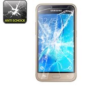 3x Panzerfolie fr Samsung Galaxy J1 ANTI-SCHOCK...
