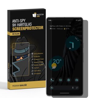 4x Blickschutz 9H Panzerhartglas für Google Pixel 7a ANTI-SPY Sichtschutz Schutzglas Panzerfolie Schutzfolie echtes Tempered Panzerglas Screen Protector Displayschutz