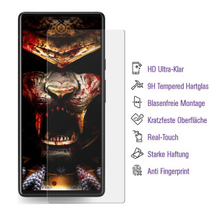 3x UV-Liquid 9H Panzerhartglas fr Google Pixel 7 Pro 3D KLAR Schutzglas Displayschutz Panzerfolie Schutzfolie echtes Tempered Panzerglas Screen-Protector