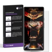 5x UV-Liquid 9H Panzerhartglas für Google Pixel 7 Pro 3D KLAR Schutzglas Displayschutz Panzerfolie Schutzfolie echtes Tempered Panzerglas Screen-Protector