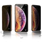 4x Blickschutz 9H Panzerhartglas für iPhone 12 Pro 3D KLAR echtes Tempered Panzerglas Schutzglas Schutzfolie Privacy Anti-Spy Screen Protector Panzerfolie Displayschutz