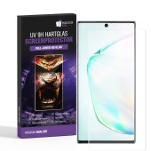 3x UV-Liquid 9H Panzerglas für Samsung Galaxy Note 10 Plus 3D KLAR echtes Tempered Panzerhartglas Schutzglas Displayschutz Panzerfolie Schutzfolie Screen Protector