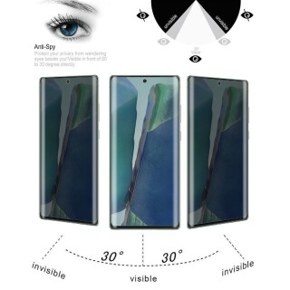 3x Blickschutz 9H Panzerhartglas fr Samsung Galaxy Note 20 5G Anti-Spion Displayschutz Panzerfolie Schutzfolie echtes Tempered Panzerglas Schutzglas Screen Protector #1