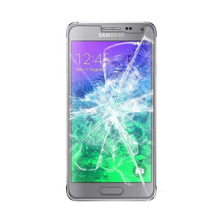 3x Panzerfolie fr Samsung Galaxy Alpha ANTI-SCHOCK Displayschutzfolie HD KLAR