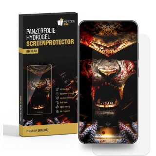 5x Hydrogel-Glass für Samsung Galaxy S24 Selbstheilend für Micro Kratzer 3D KLAR Panzerfolie Displayschutz Schutzfolie Screen-Protector